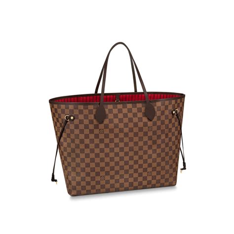 louis vuitton damier canvas neverfull|Louis Vuitton monogram Neverfull.